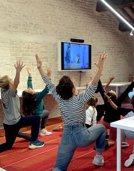 Asana and mantra to grow up through yoga